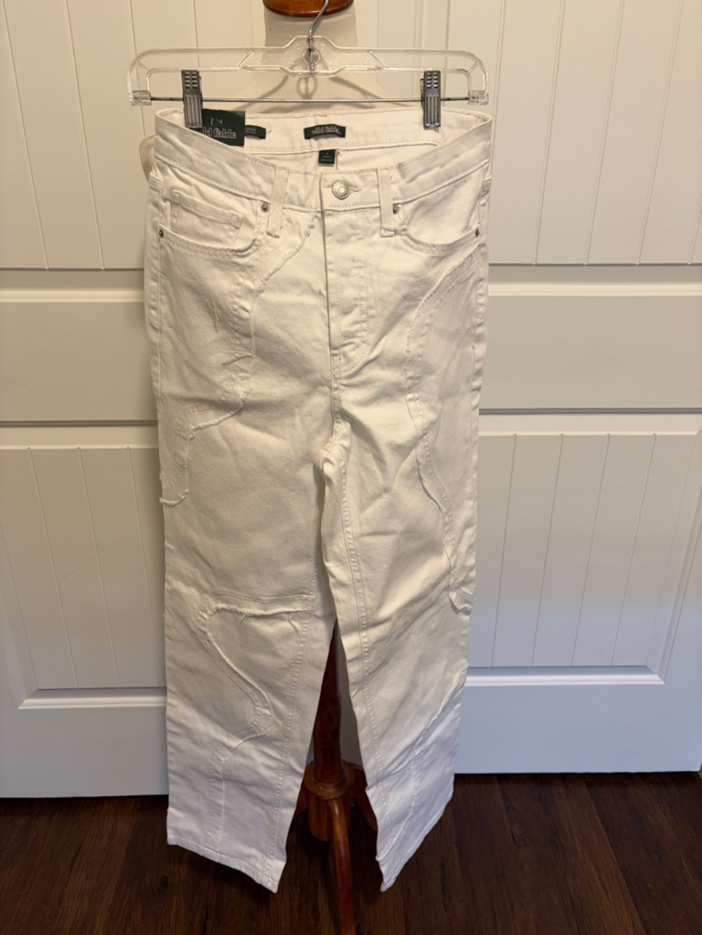 wild fable White Women's Straight Leg Jeans